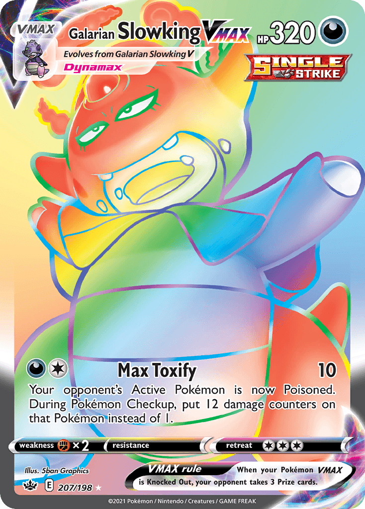 Galarian Slowking VMAX 207/198