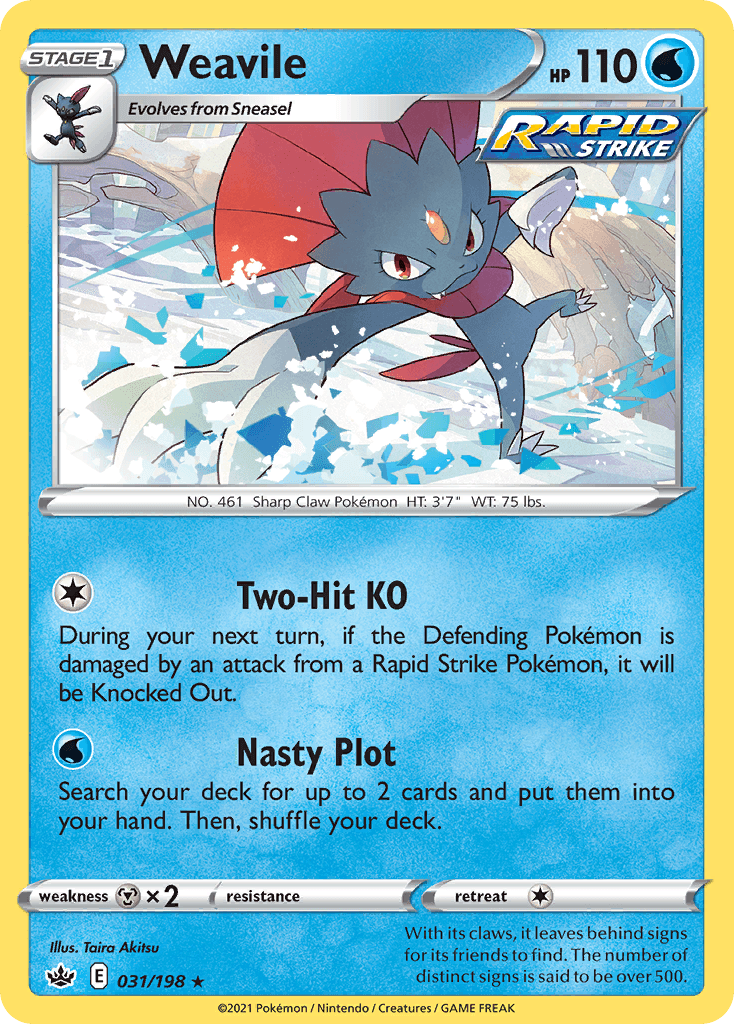 Weavile 31/198
