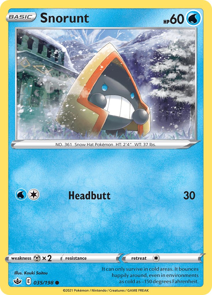 Snorunt 35/198