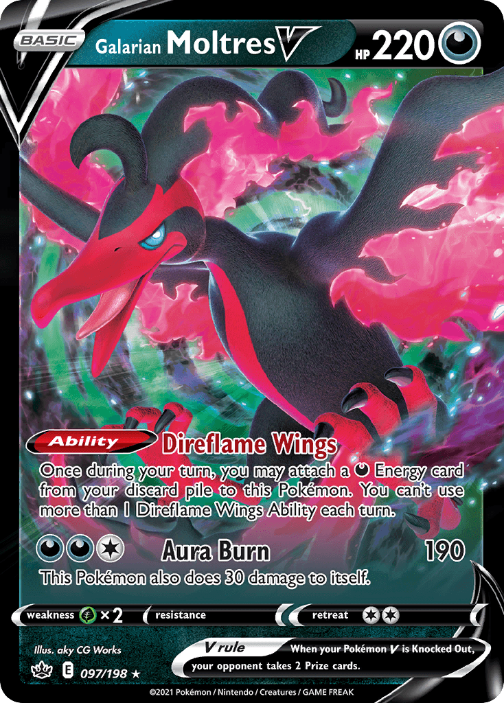 Galarian Moltres V 97/198