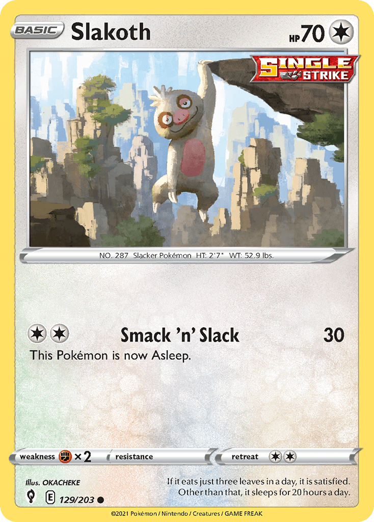 Slakoth 129/203