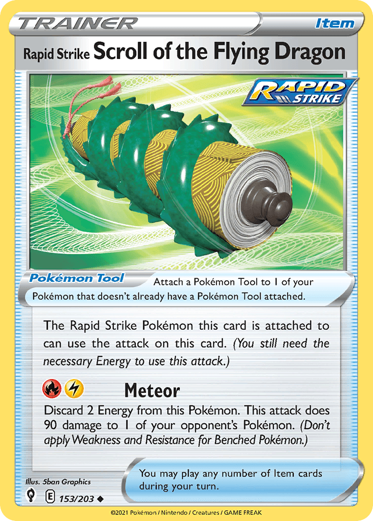Rapid Strike Scroll of the Flying Dragon 153/203