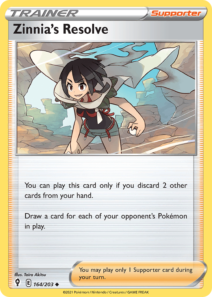 Zinnia's Resolve 164/203