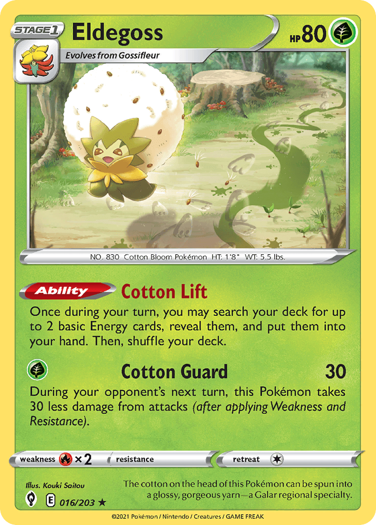 Eldegoss 16/203