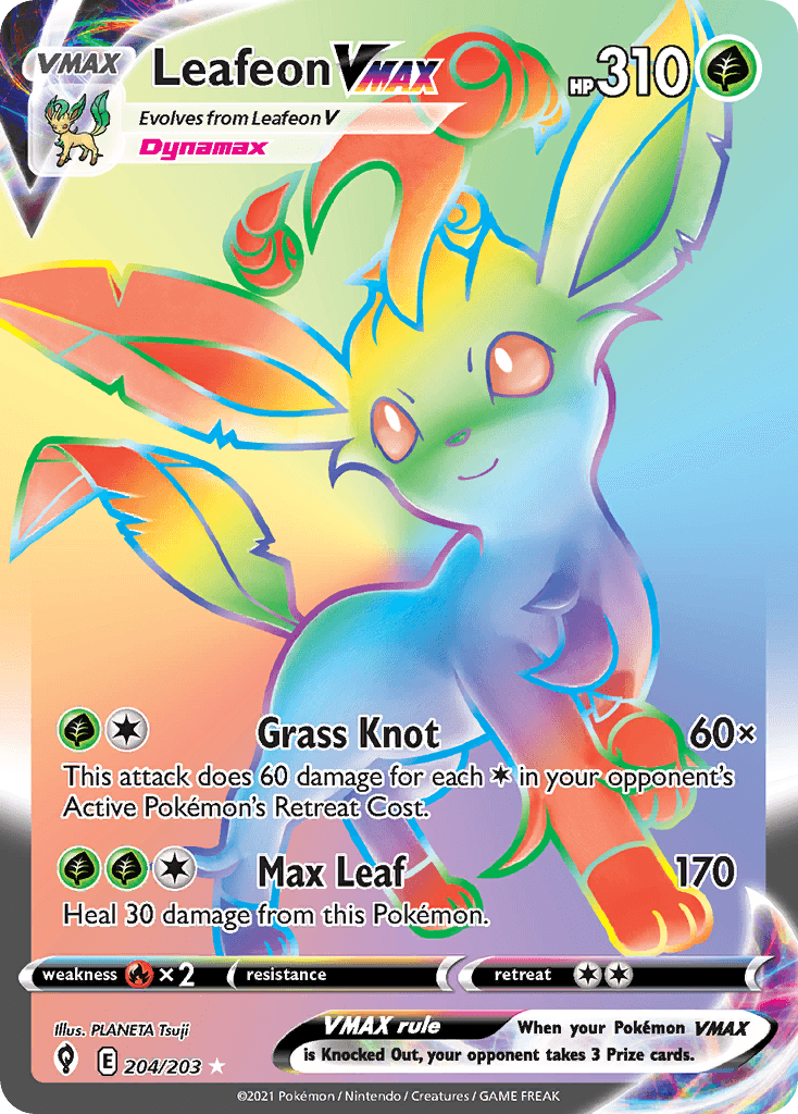 Leafeon VMAX 204/203