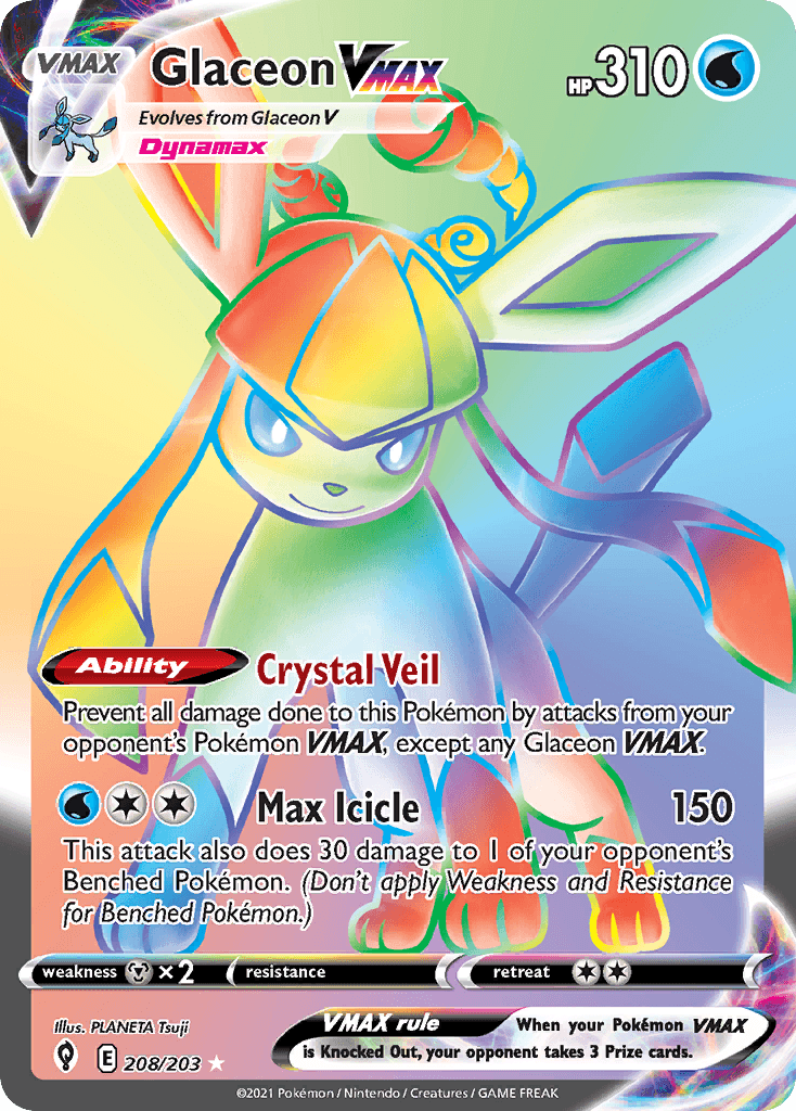 Glaceon VMAX 208/203
