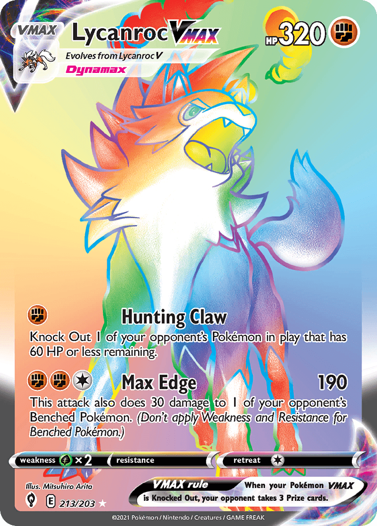 Lycanroc VMAX 213/203