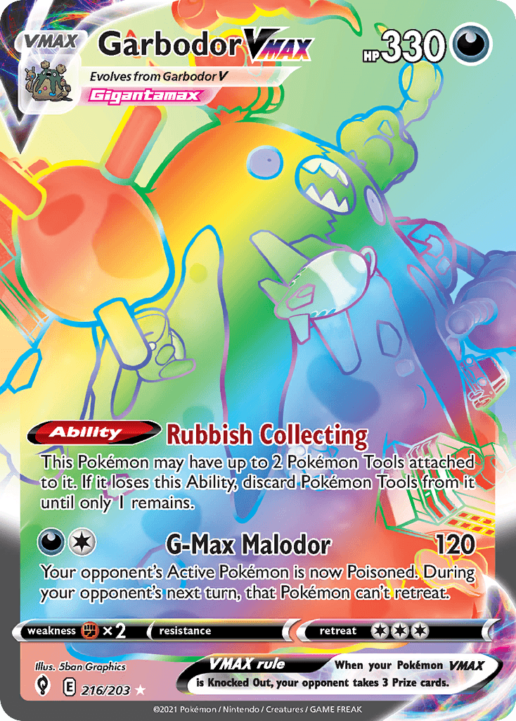 Garbodor VMAX 216/203