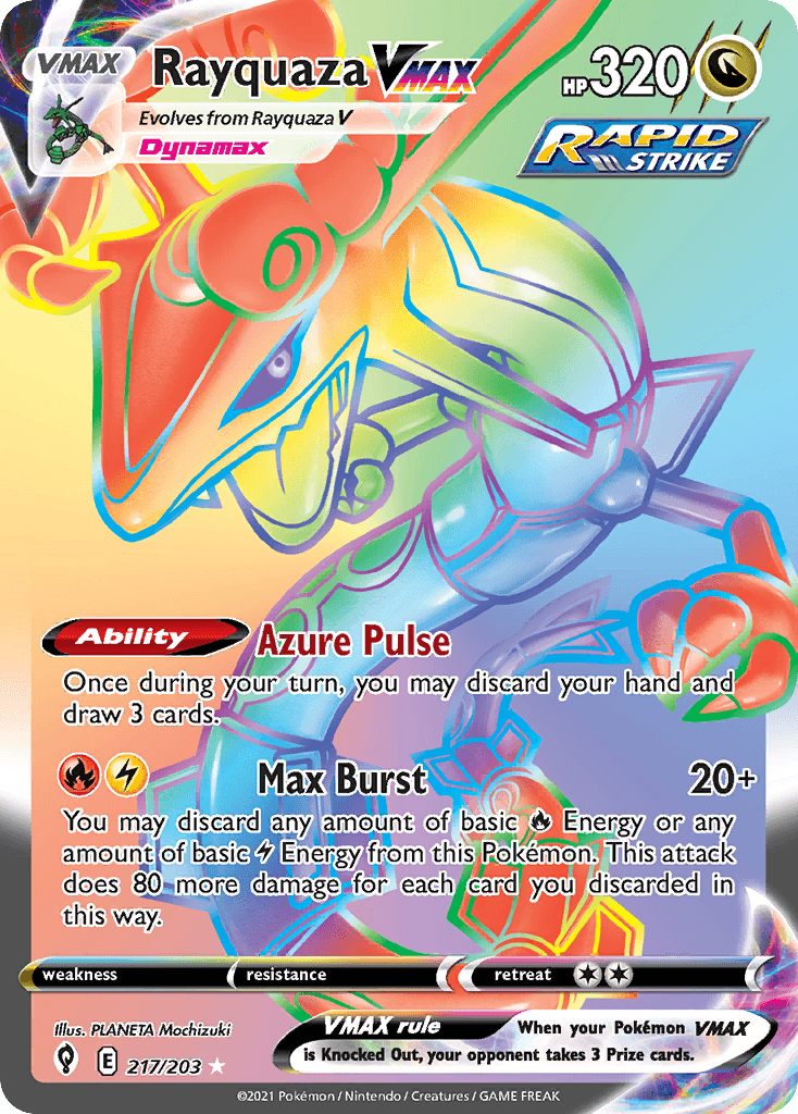 Rayquaza VMAX 217/203