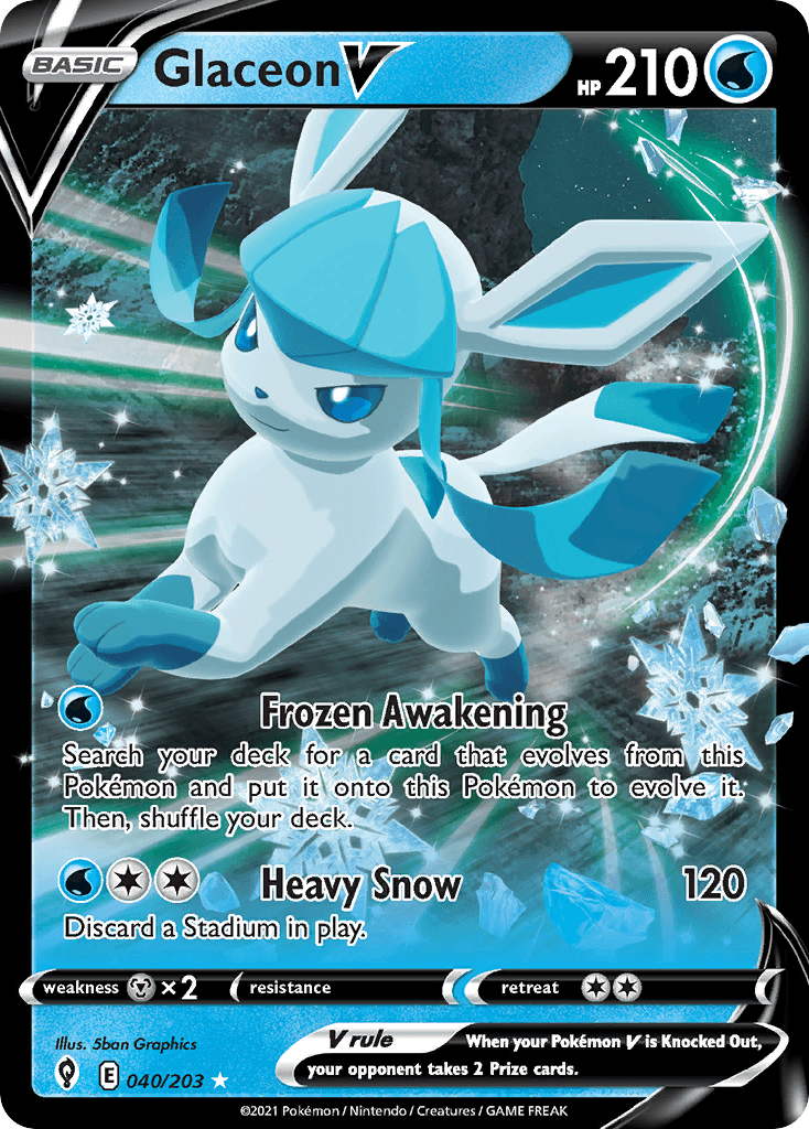 Glaceon V 40/203