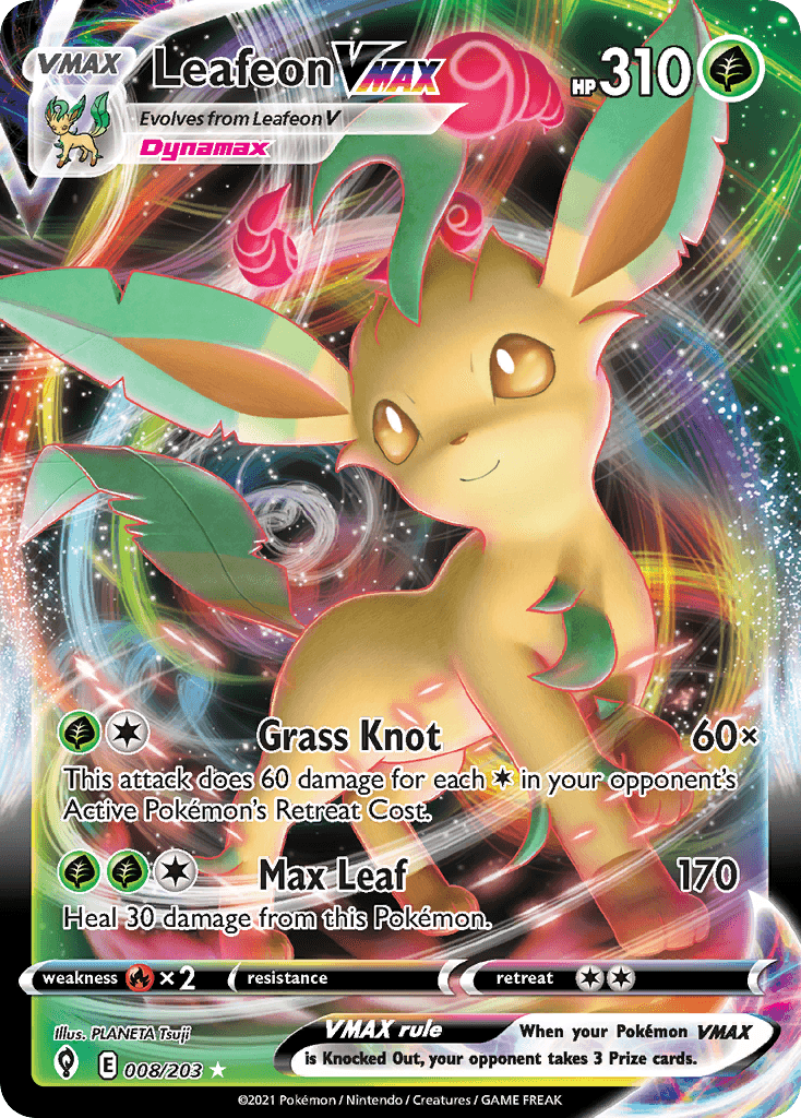 Leafeon VMAX 8/203