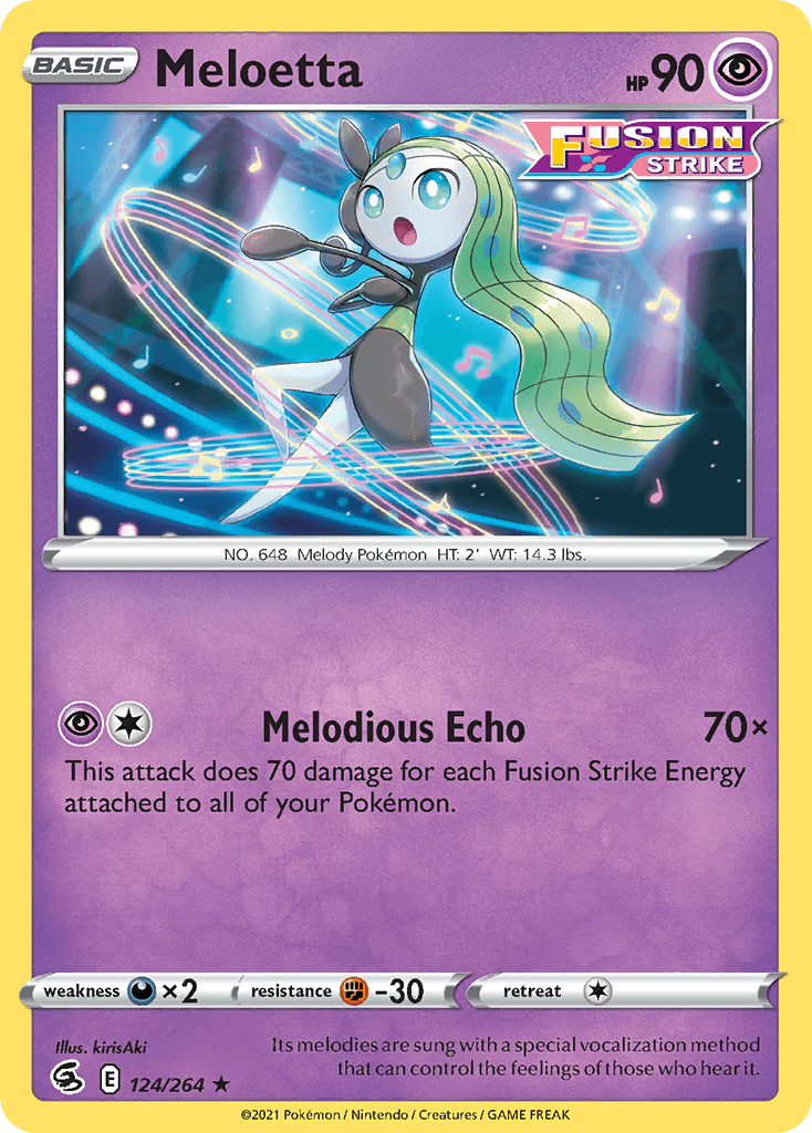 Meloetta 124/264