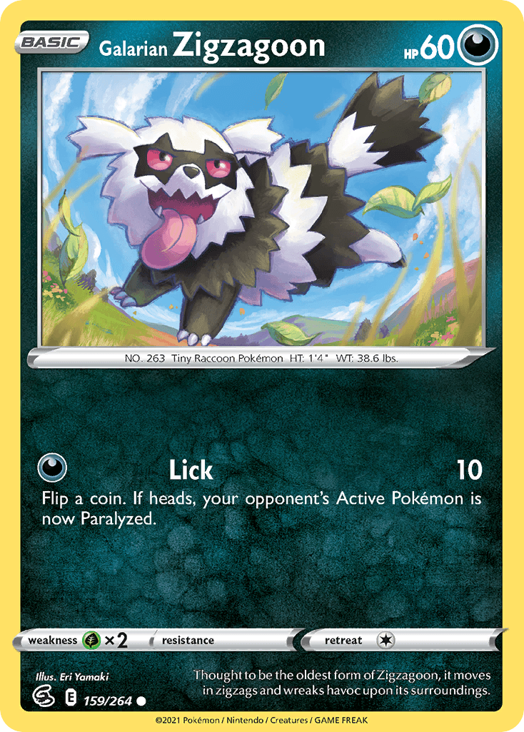 Galarian Zigzagoon 159/264