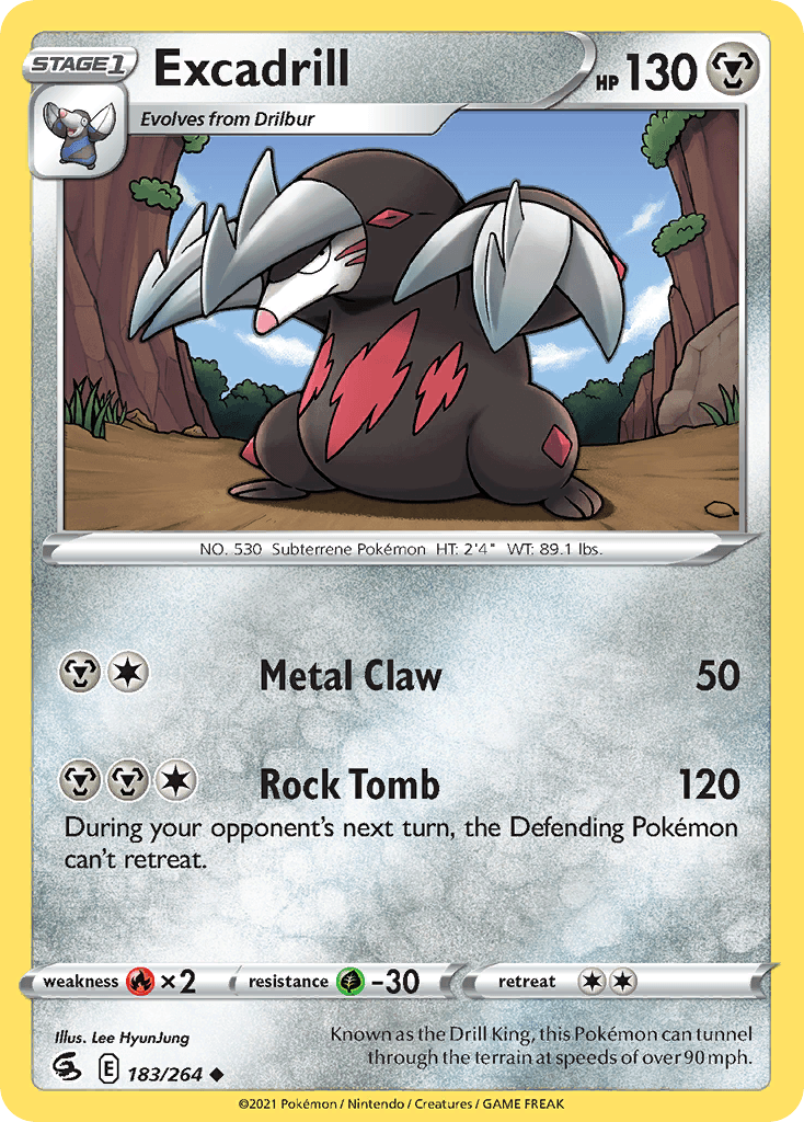Excadrill 183/264