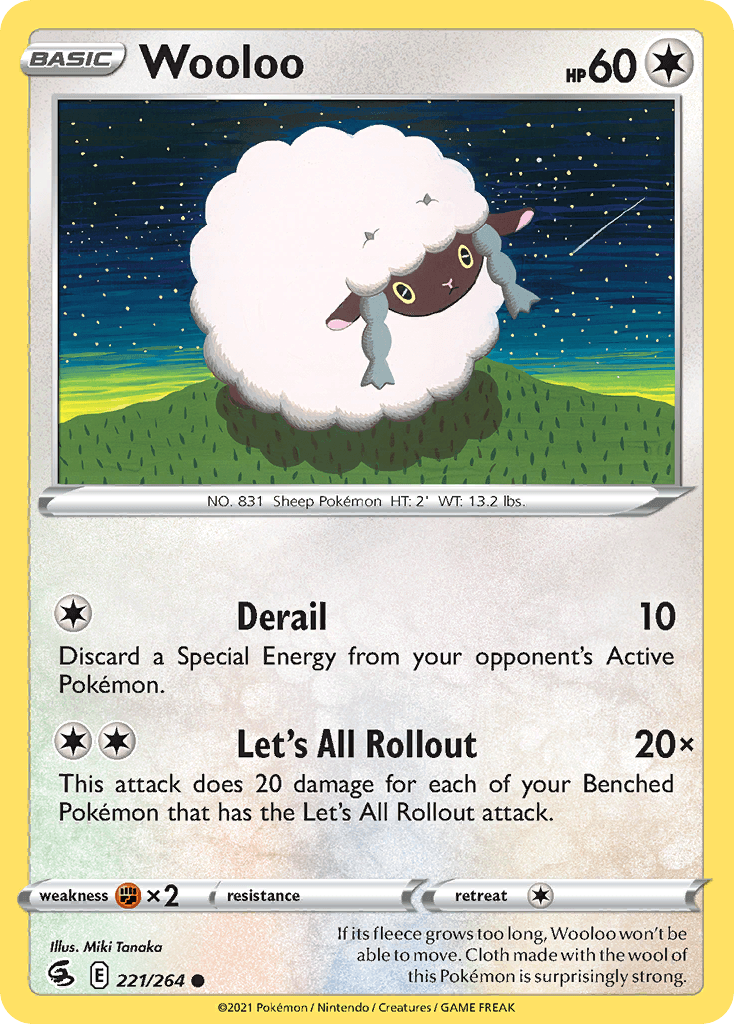 Wooloo 221/264