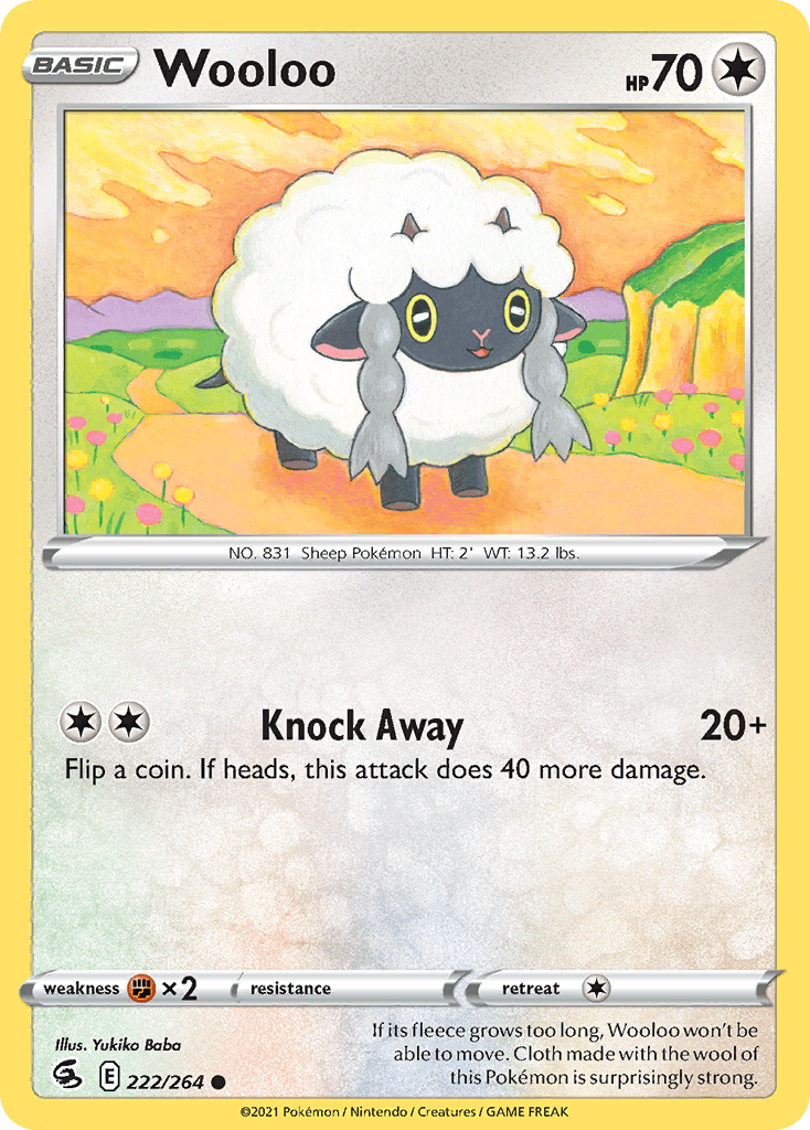 Wooloo 222/264