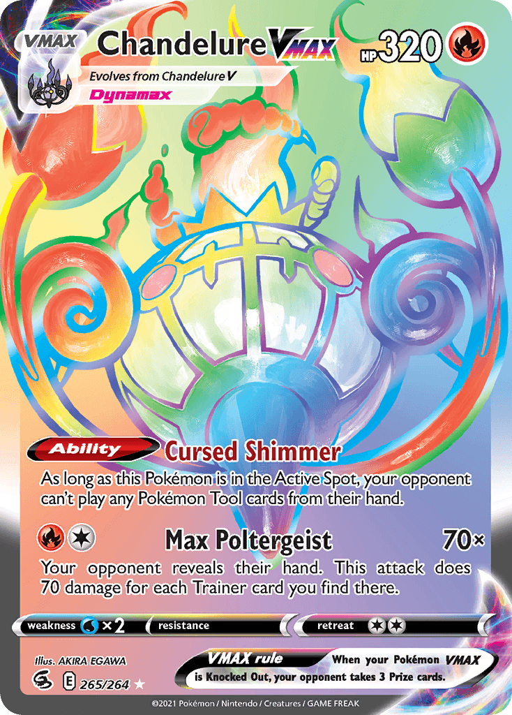 Chandelure VMAX 265/264