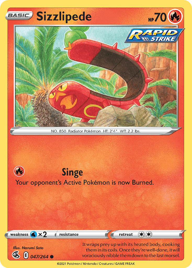 Sizzlipede 47/264