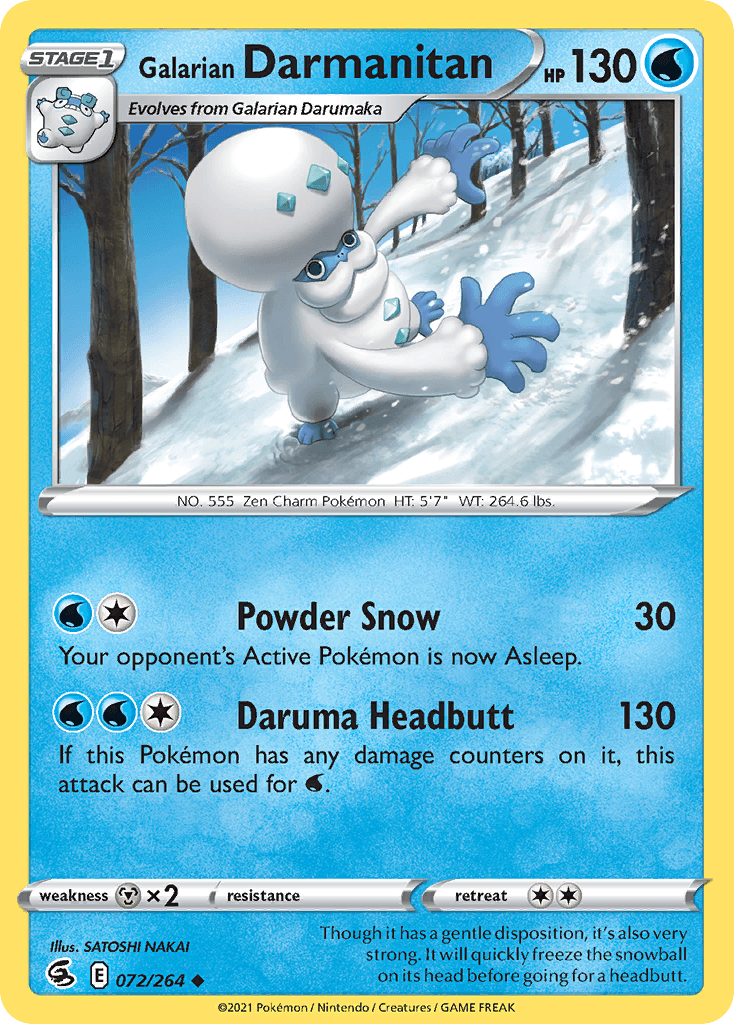 Galarian Darmanitan 72/264