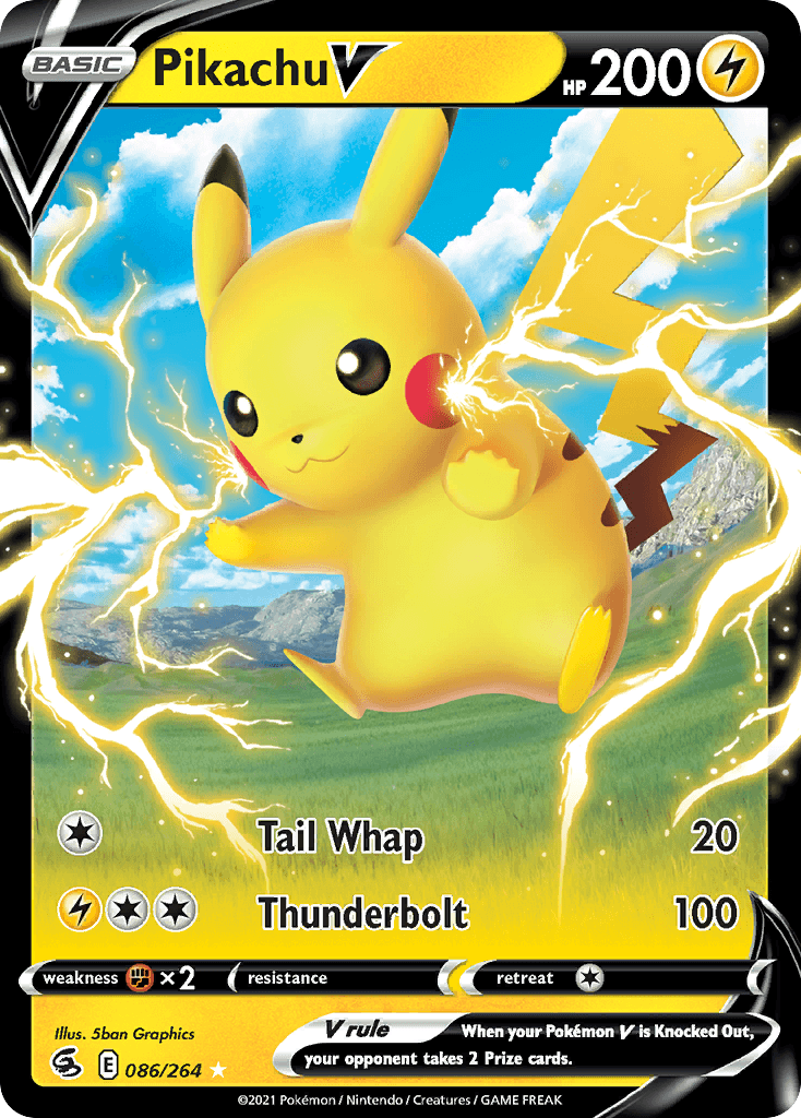 Pikachu V 86/264