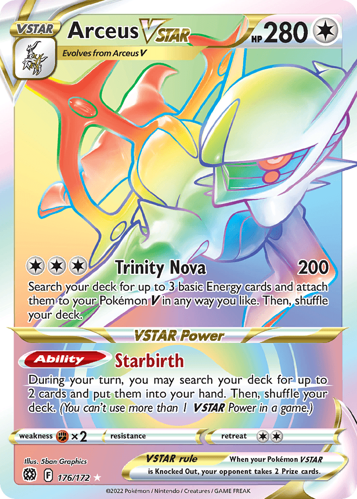 Arceus VSTAR 176/172