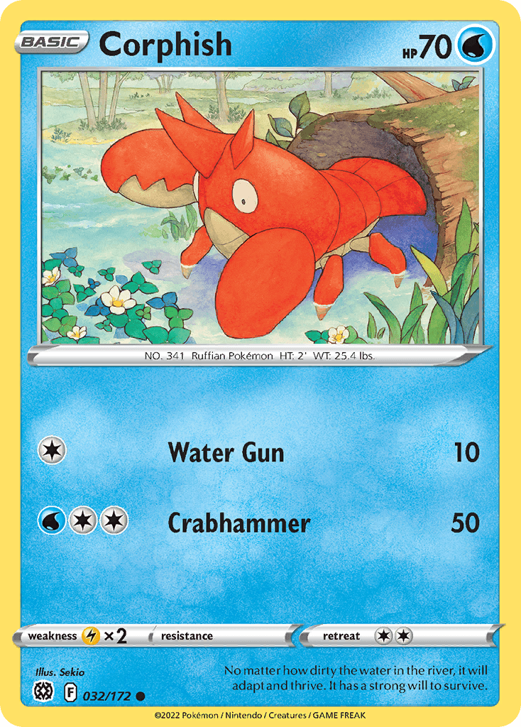Corphish 32/172