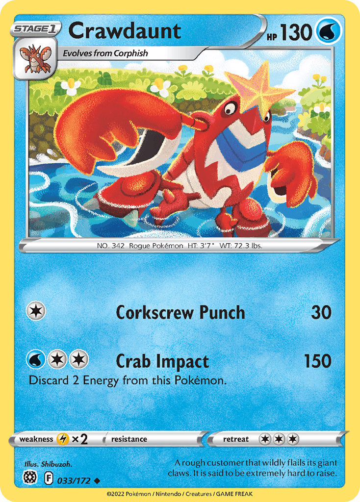 Crawdaunt 33/172