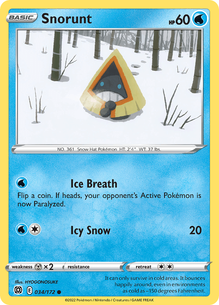 Snorunt 34/172