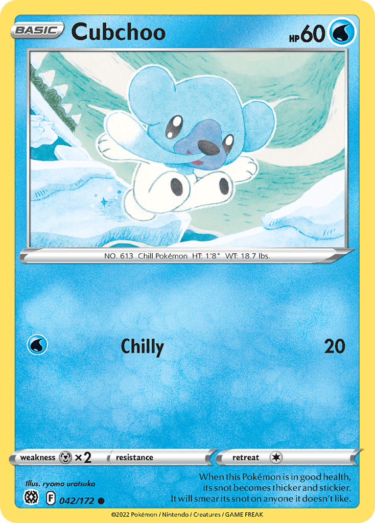 Cubchoo 42/172