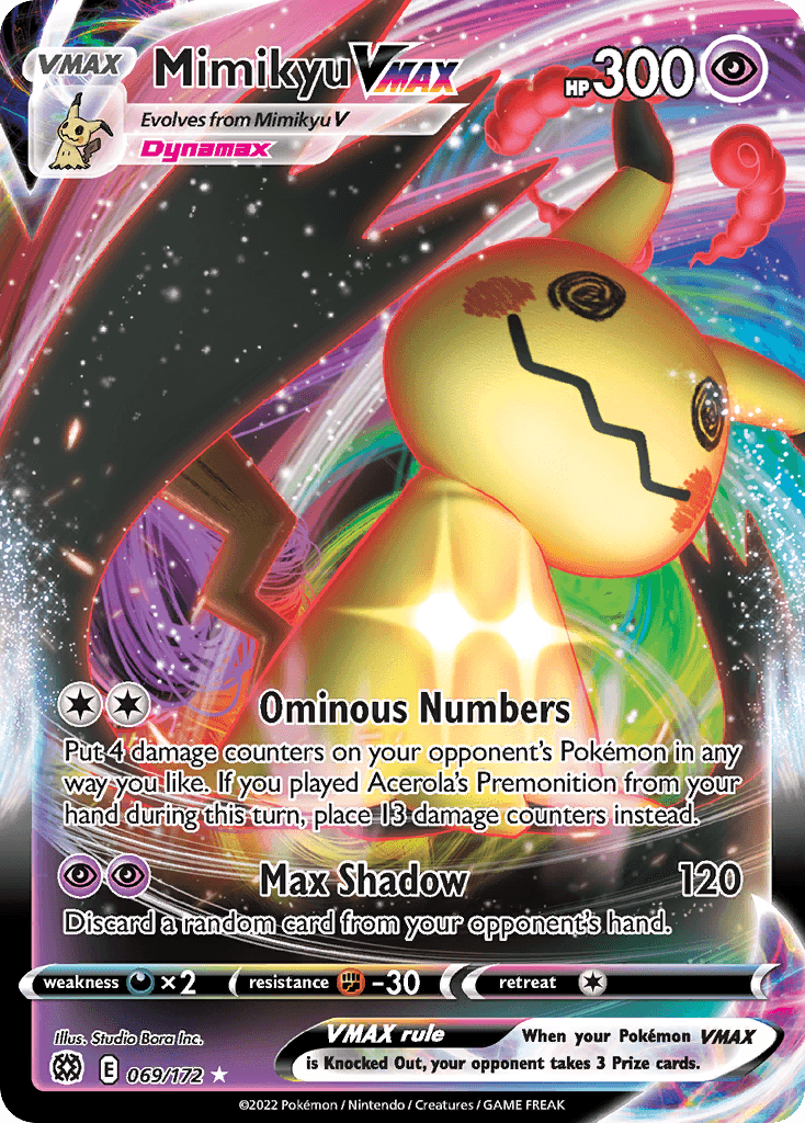 Mimikyu VMAX 69/172