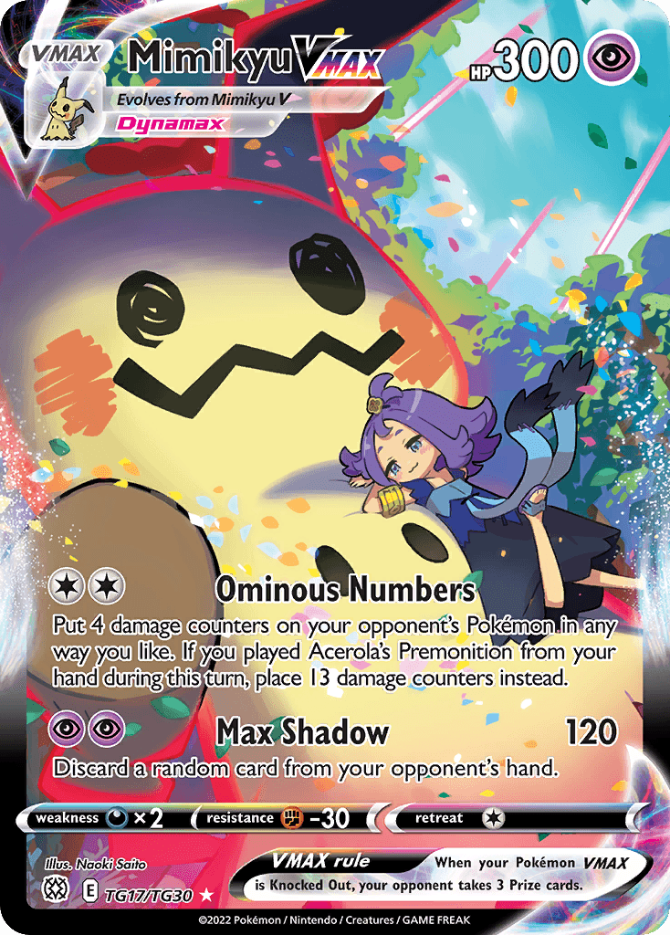 Mimikyu VMAX TG17/30