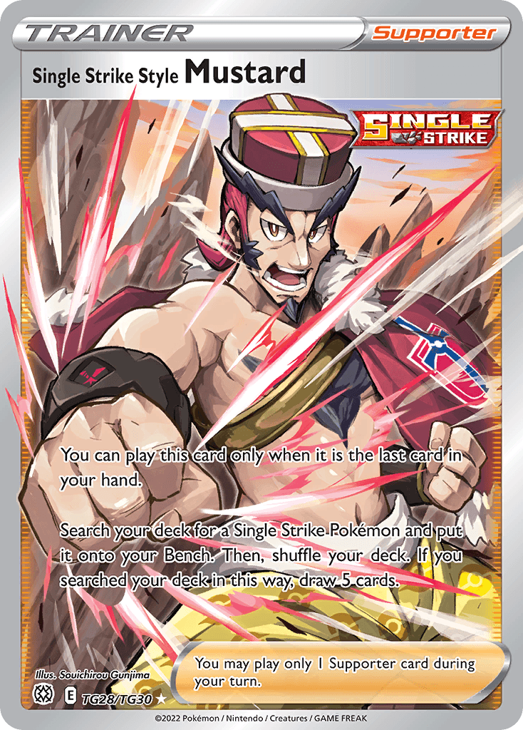 Single Strike Style Mustard TG28/30