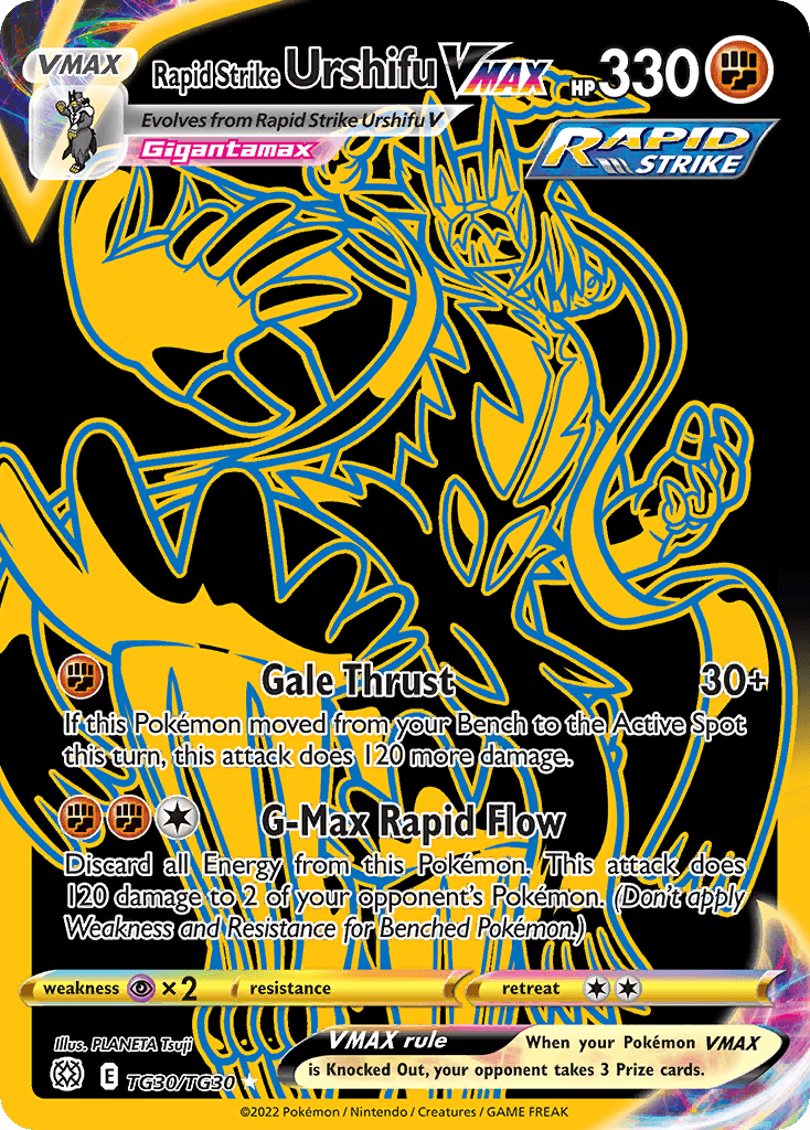 Rapid Strike Urshifu VMAX TG30/30
