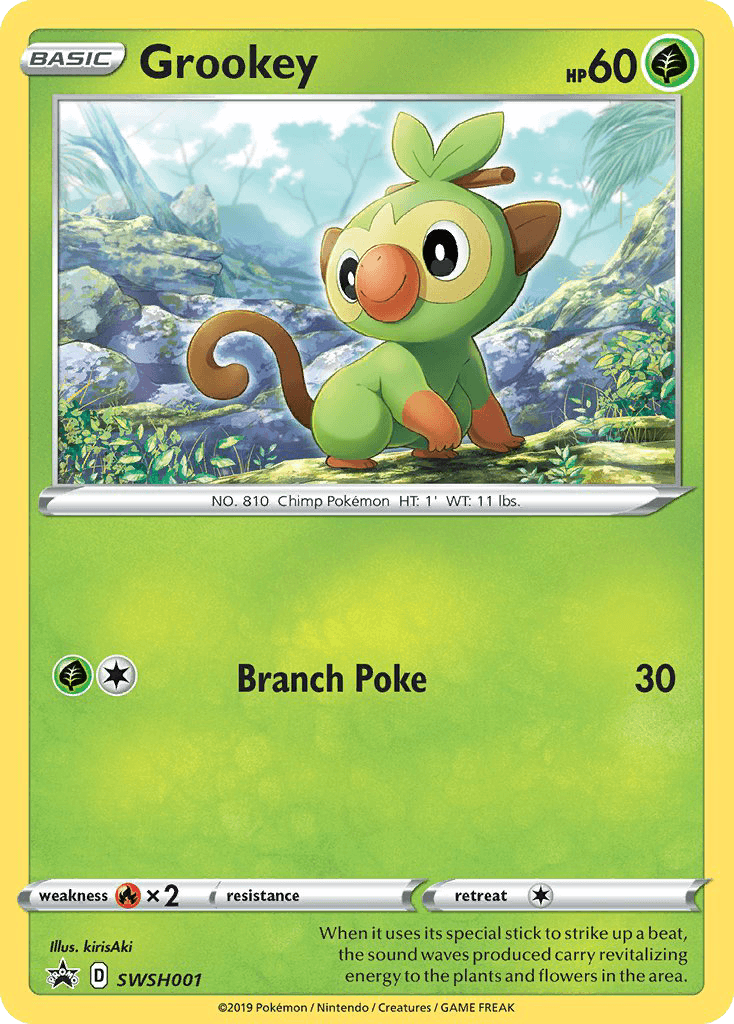 Grookey SWSH001/307