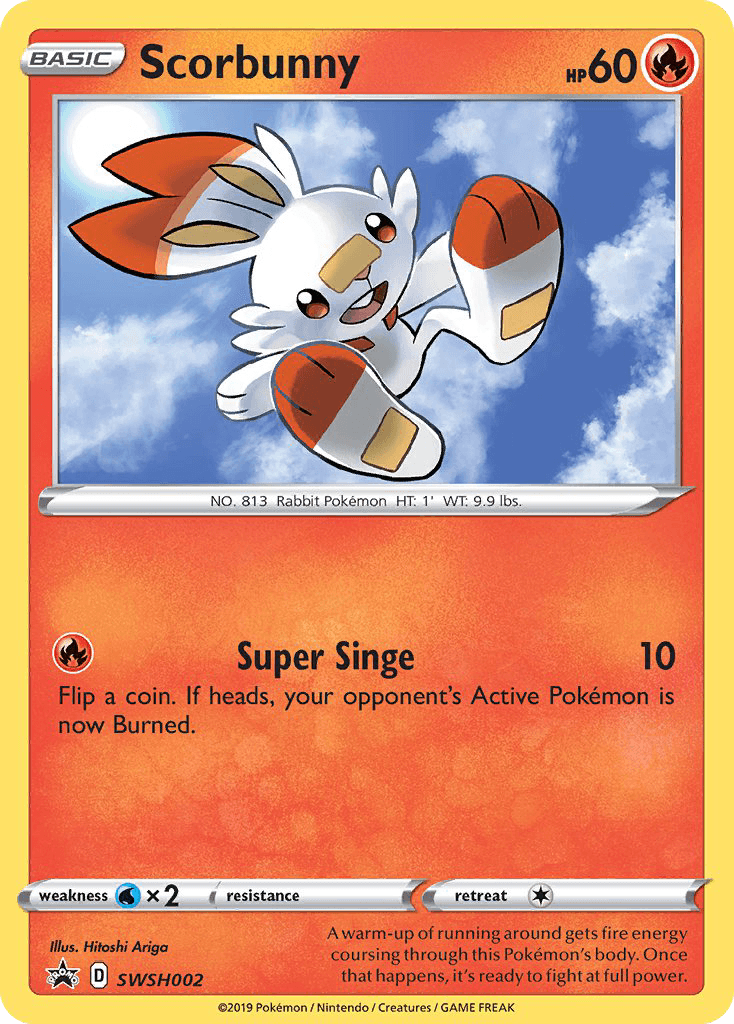 Scorbunny SWSH002/307
