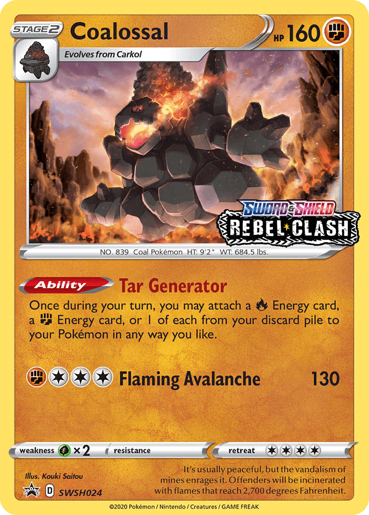 Coalossal SWSH024/307