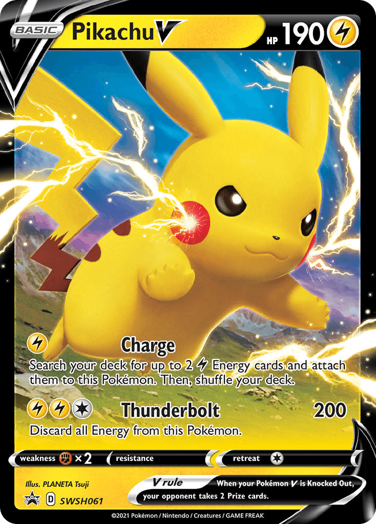 Pikachu V SWSH061/307