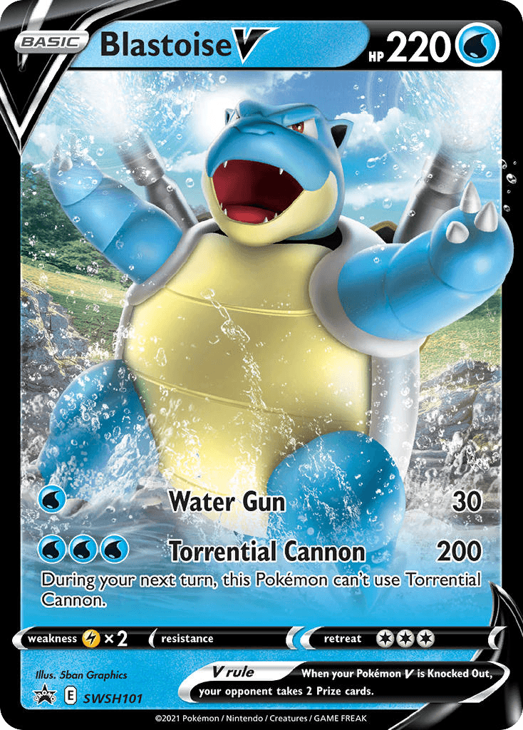Blastoise V SWSH101/307