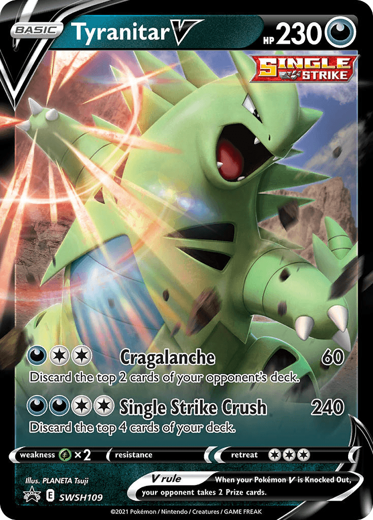Tyranitar V SWSH109/307