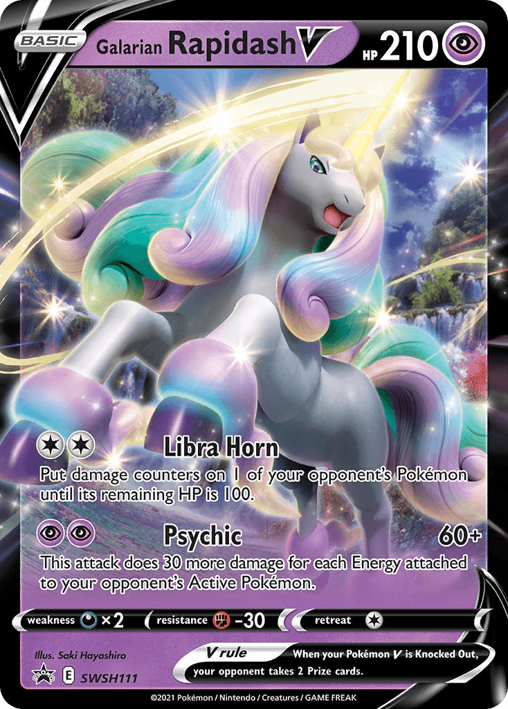 Galarian Rapidash V SWSH111/307