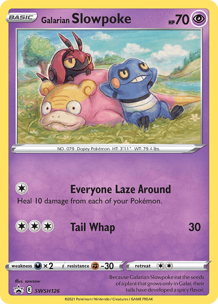Galarian Slowpoke SWSH126/307