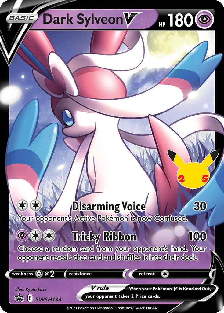 Dark Sylveon V SWSH134/307
