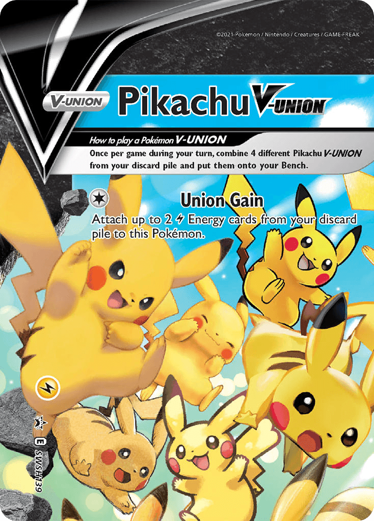 Pikachu V-UNION SWSH139/307