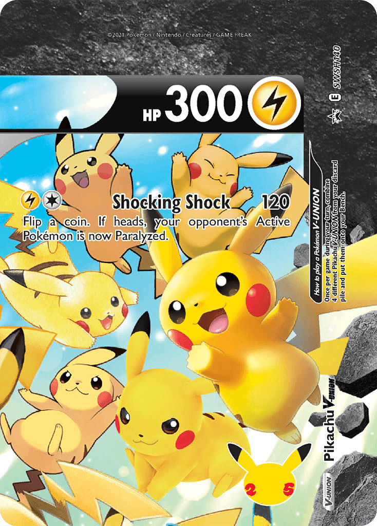 Pikachu V-UNION SWSH140/307