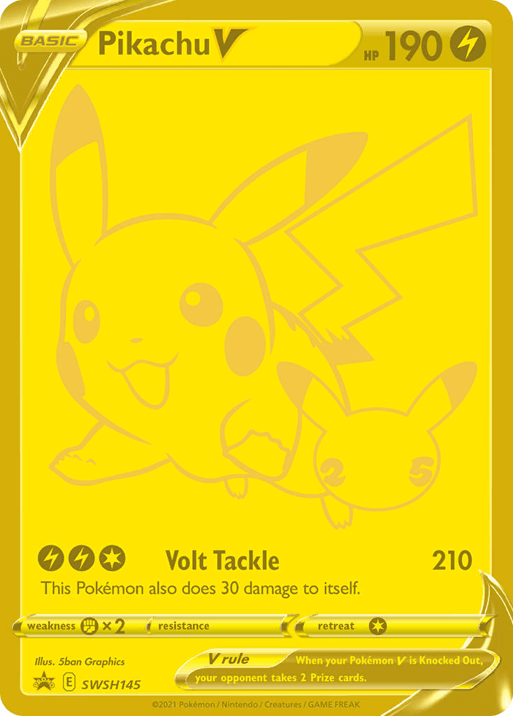 Pikachu V SWSH145/307