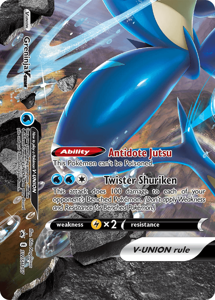 Greninja V-UNION SWSH157/307