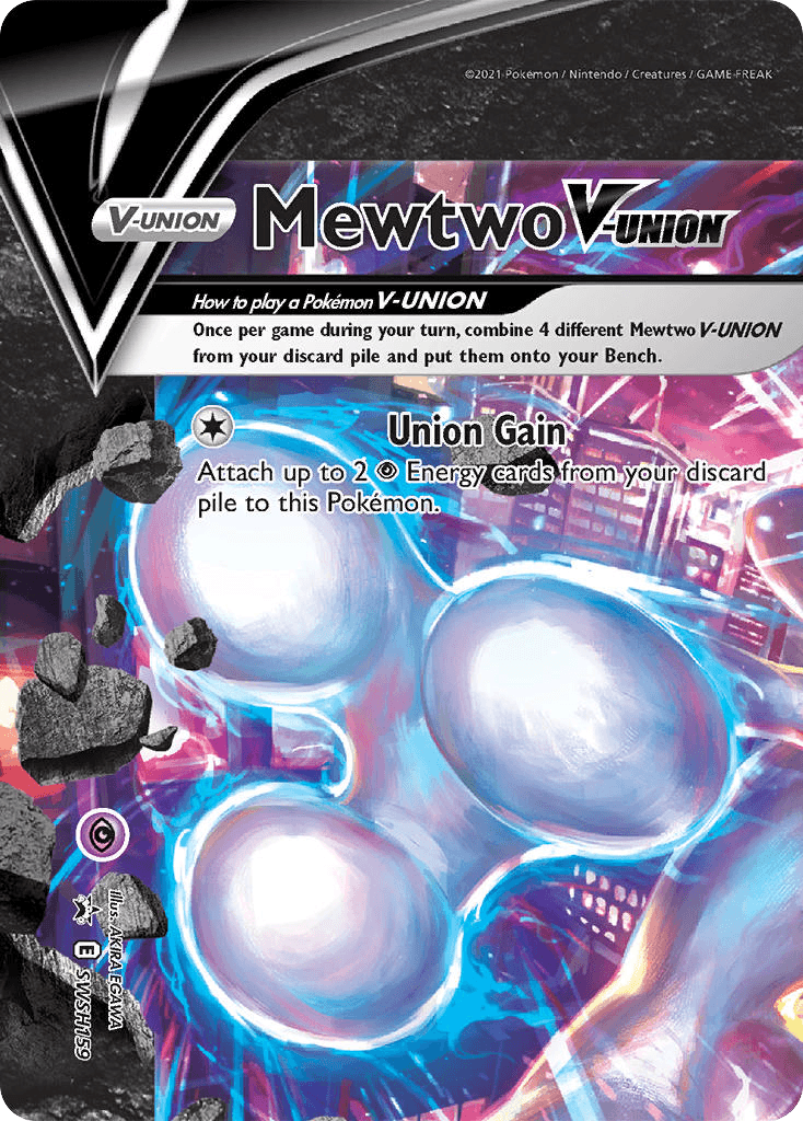 Mewtwo V-UNION SWSH159/307