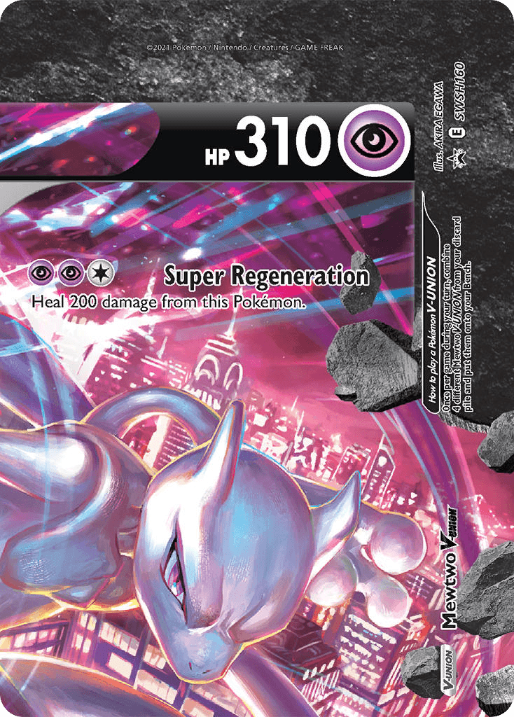 Mewtwo V-UNION SWSH160/307