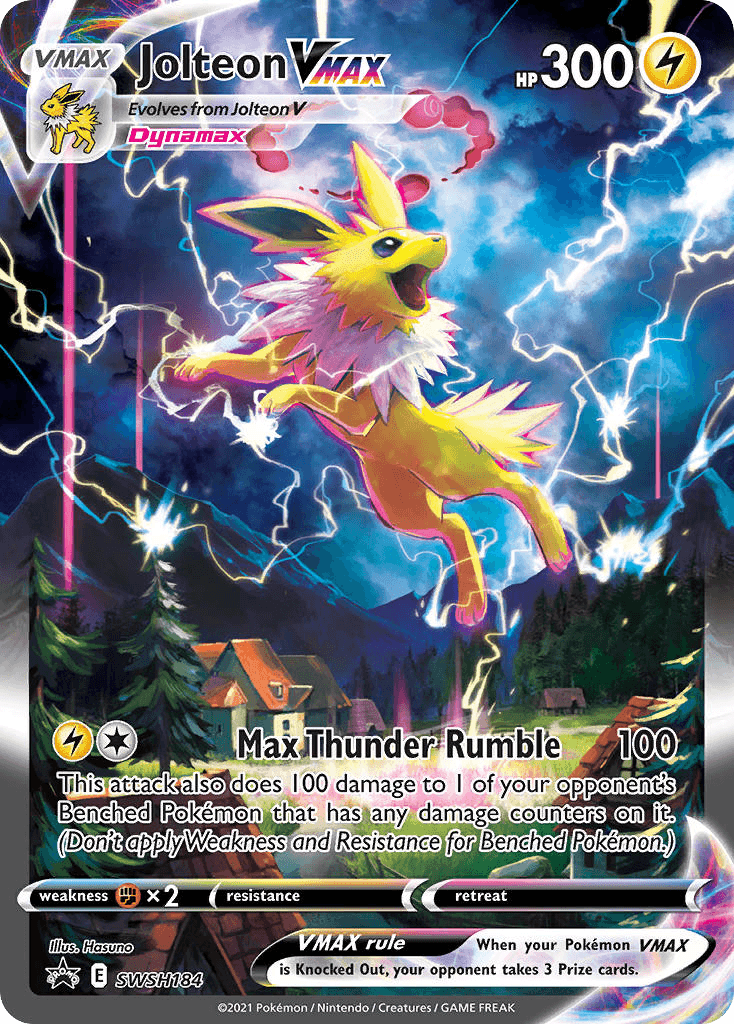 Jolteon VMAX SWSH184/307