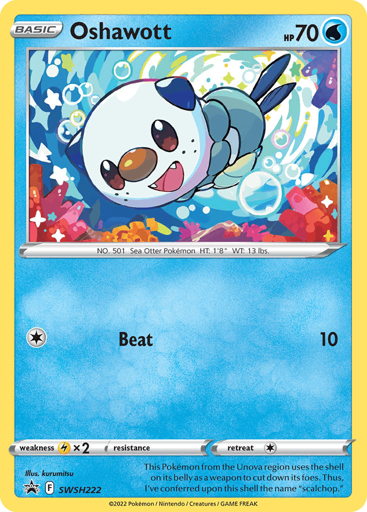 Oshawott SWSH222/307